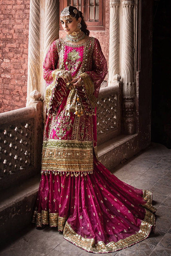 Naranji Bagh Luxury Hand Embellished 3 pc Dress Un-stitched-UN2748