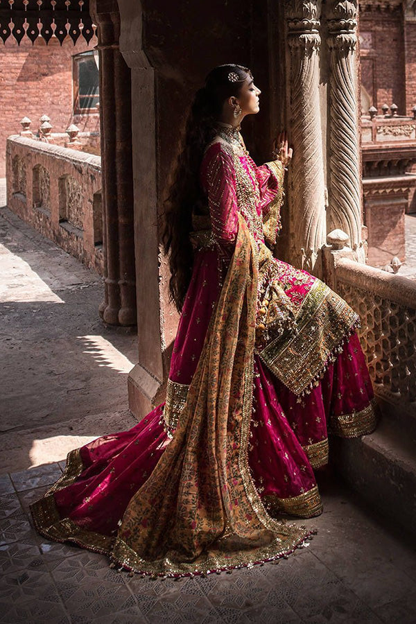 Naranji Bagh Luxury Hand Embellished 3 pc Dress Un-stitched-UN2748