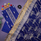 3 Pc Lawn Embroidered Chiffon Dupatta Cutwork Un-stitched-UN2535b