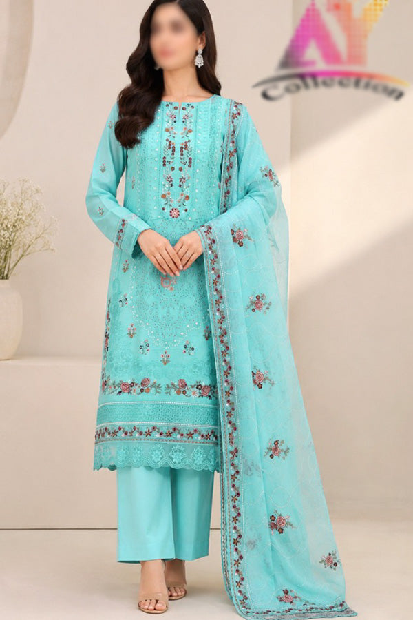 Anus Abrar cotton Un-stitched-UN2757