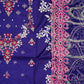 3 Pc Lawn Embroidered Chiffon Dupatta Cutwork Un-stitched-UN2574