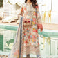 3 Pc Lawn Printed with Patches & Chiffon Dupatta Un-stitched-UN2631