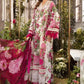 3 Pc Lawn Printed with Patches & Chiffon Dupatta Un-stitched-UN2607