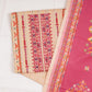 3 Pc Dhanak Embroidered Un-stitched-UN2417