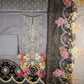 3 Pc Lawn Embroidered Chiffon Dupatta Cutwork Un-stitched-UN2370