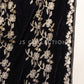 Black Embroidered Velvet Shawl - VS9227