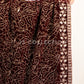 Burgundy Embroidered Velvet Shawl - VS9249