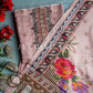 3 Pc Lawn Chikankari Lawn Dupatta Un-stitched-UN2086