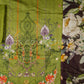 3 Pc Lawn Printed Bamber Chiffon Dupatta Un-stitched-UN2134