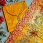 3 Pc Lawn Embroidered Chiffon Dupatta Cutwork Un-stitched-UN2070