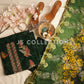 3 Pc Lawn Embroidered Chiffon Dupatta Cutwork Un-stitched-UN2006