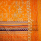 3 Pc Lawn Embroidered Chiffon Dupatta Cutwork Un-stitched-UN2201